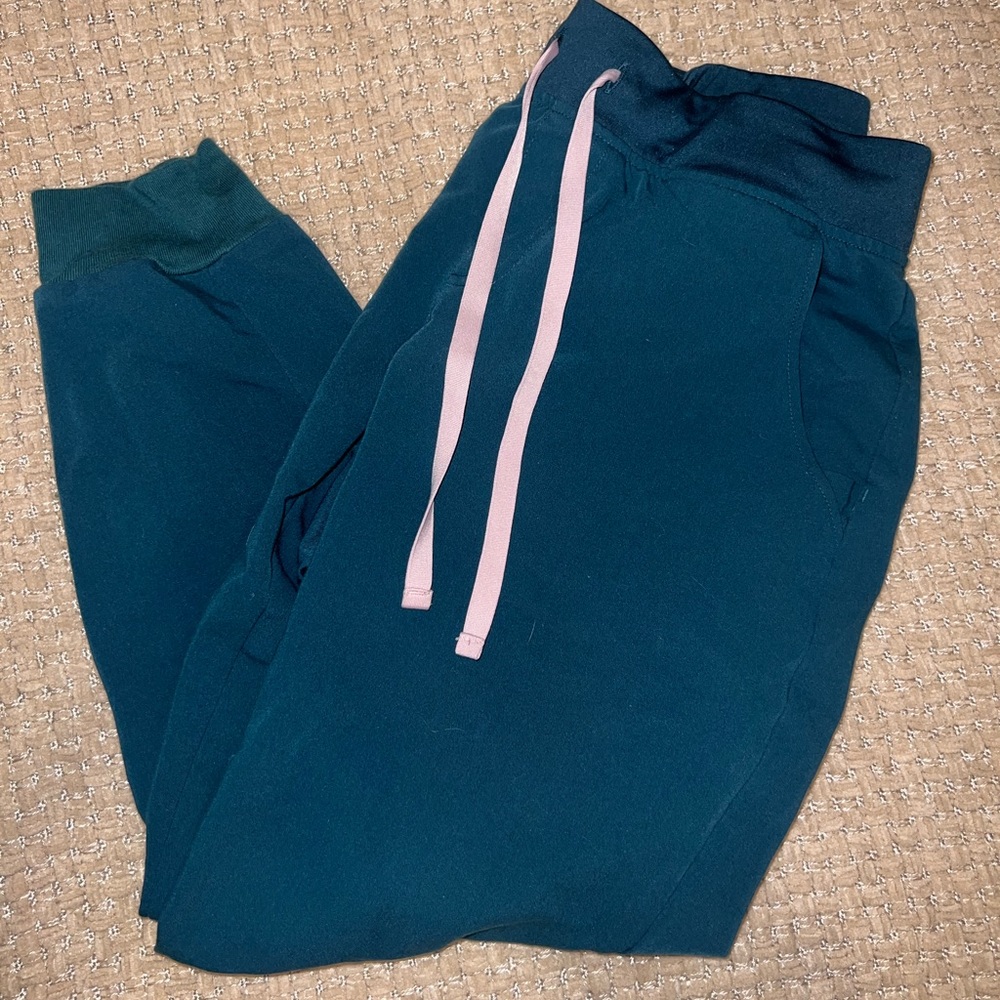 FIGS Carribean Blue Jogger Scrub Pants